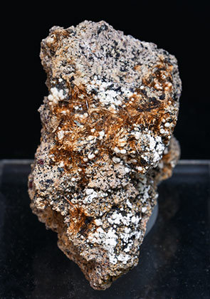Yuanfuliite with Hematite and Calcite. 