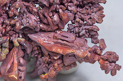 Copper with Cuprite. 