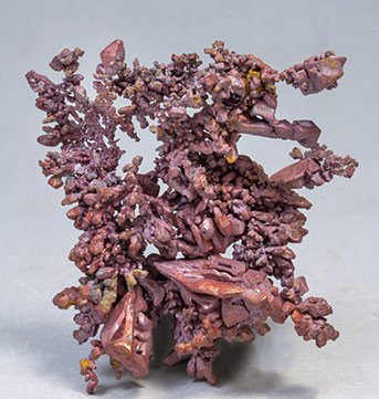 Copper with Cuprite.