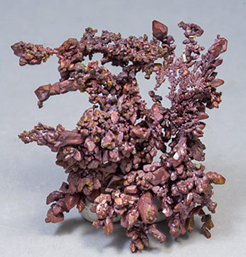 Copper with Cuprite. Rear