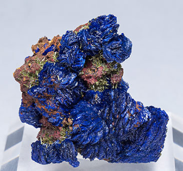 Olivenite and Azurite.