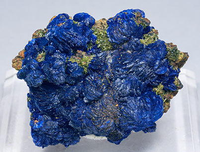 Olivenite and Azurite.