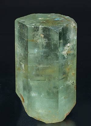 Beryl (variety aquamarine).