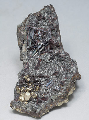 Hutchinsonite with Pyrite.