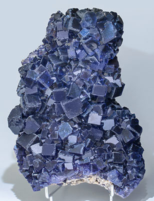 Fluorite with Quartz.