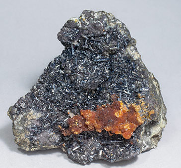 Hutchinsonite with Orpiment and Pyrite. 