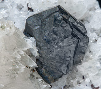 Chalcocite with Calcite. 