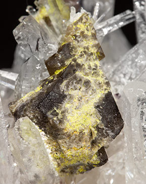 Scheelite with Stolzite and Quartz. 