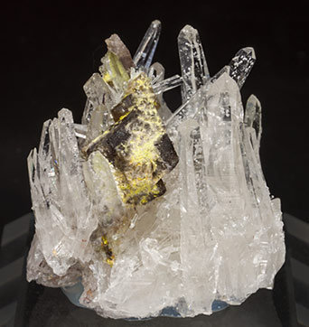 Scheelite with Stolzite and Quartz.