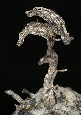 Plata con Calcita y Galena. 