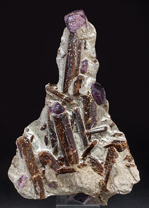 Staurolite with Almandine.