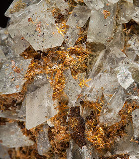 Ba-rich Microcline (variety hyalophane). 