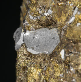 Sperrylite with Chalcopyrite. 