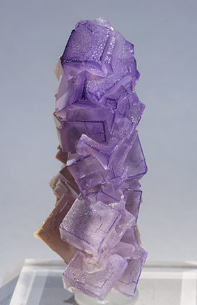 Fluorite with Baryte and Stibnite.