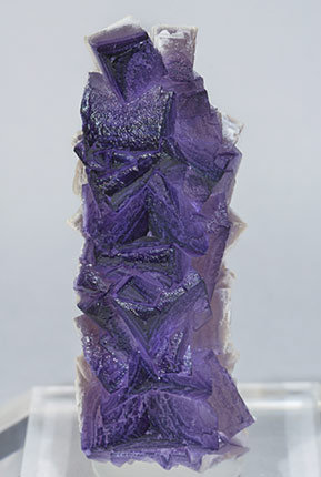 Fluorite with Baryte. Front