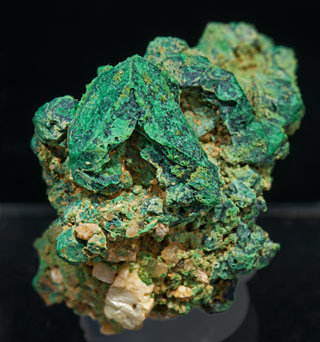 Malachite after Cuprite.