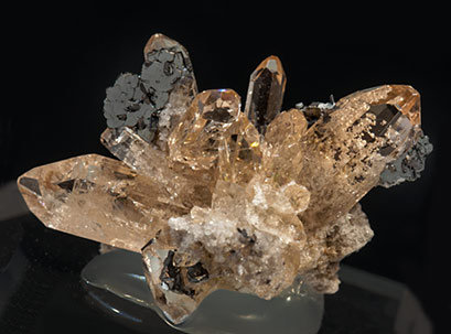 Bixbyite with Topaz. 