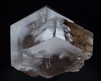 Calcite with inclusions. Front
