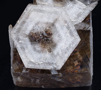 Calcite with inclusions. 