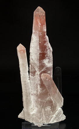 Quartz with Hematite. 