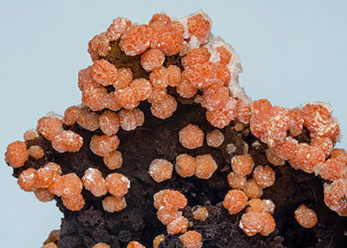 Vanadinite with Goethite. 