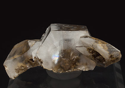 Calcite with inclusions.