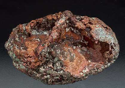 Copper (skull). Side