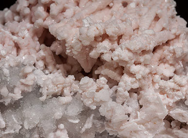 Rhodochrosite with Quartz. 