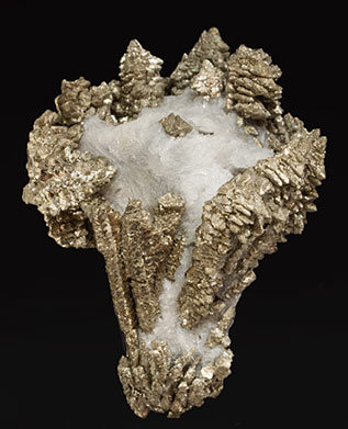 Pyrite with Baryte.