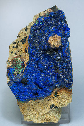 Azurite with Malachite. 