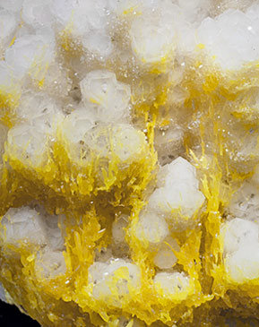 Celestine with Sulfur. 