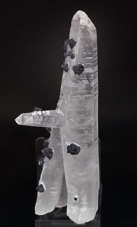 Quartz with Sphalerite and Chalcopyrite. Front