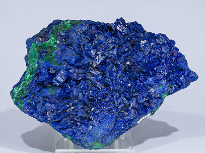 Azurite with Malachite.