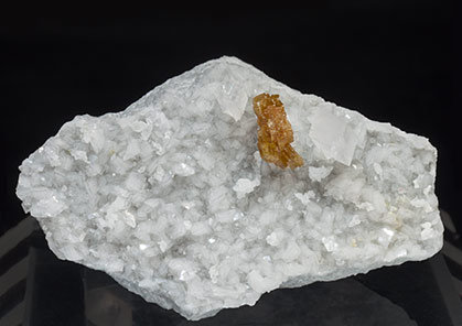 Hydroxylbastnsite-(Ce) with Dolomite. 