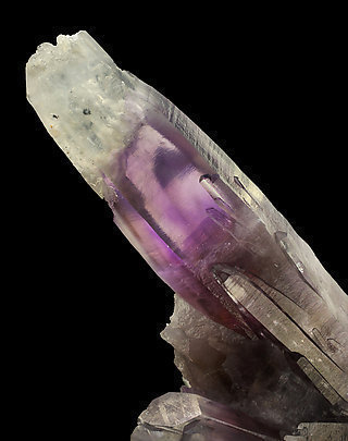 Quartz (variety amethyst). 