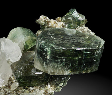 Fluorapatite with Quartz and Muscovite. 