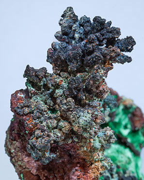 Copper with Malachite. 