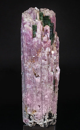 'lepidolite' after Elbaite with Elbaite.