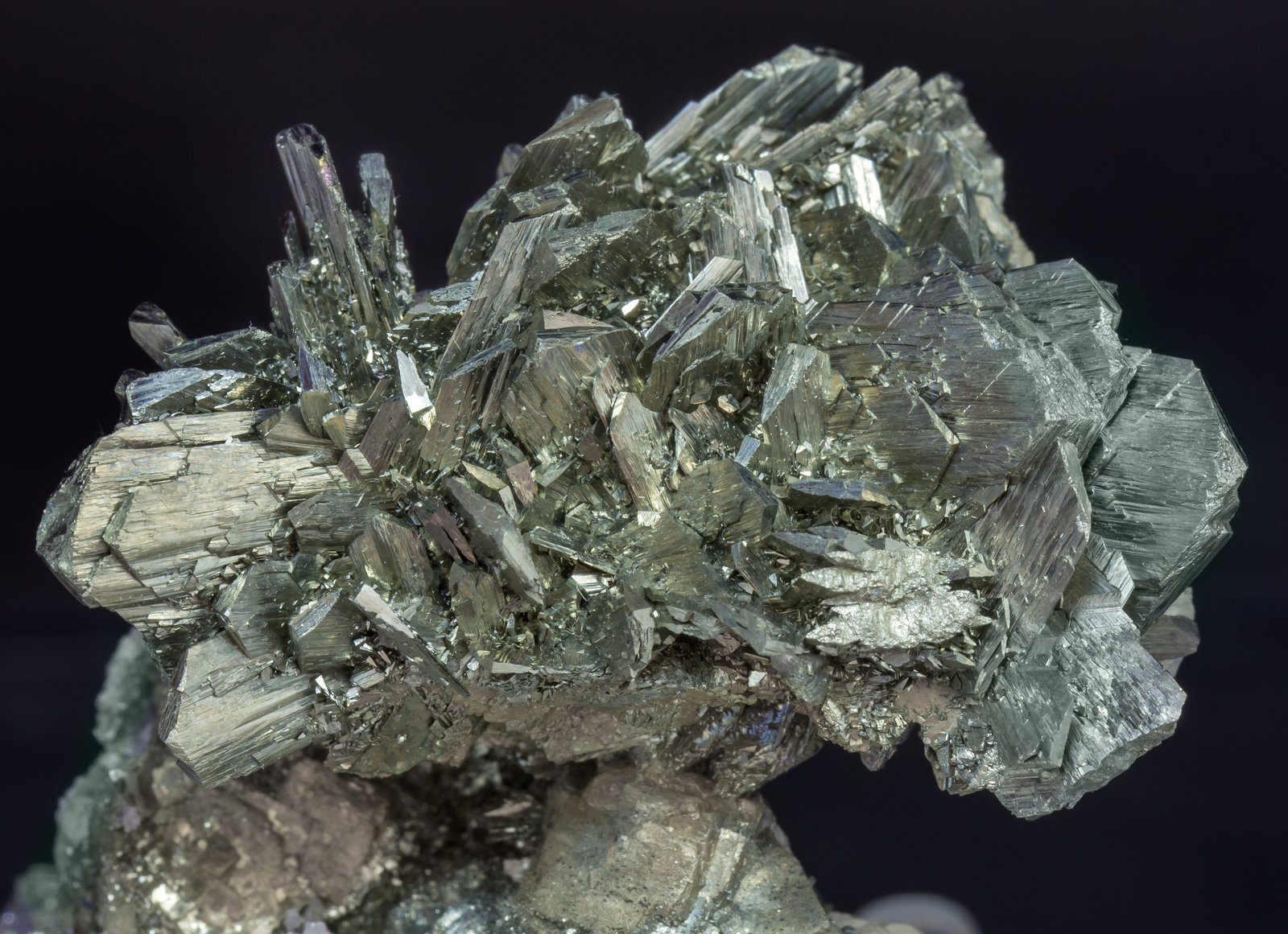 Marcasite With Barite Pyrite And Quartz Bou Nahas Mine Oumjrane Mining Area Alnif Tinghir Province Draa Tafilalet Region Morocco Fabre Minerals