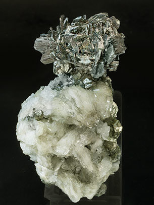 Marcasite with Barite, Pyrite and Quartz.