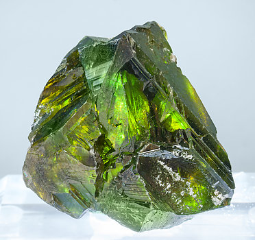 Esfalerita. Con luz deters