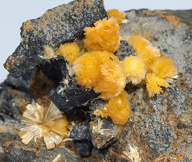 Valentinite with Quartz. 