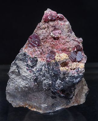 Cinnabar with Quartz. 