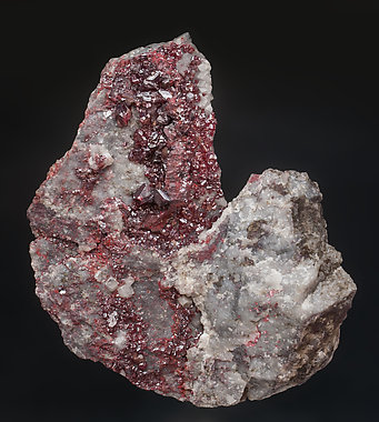 Cinnabar with Quarz and Dolomite.