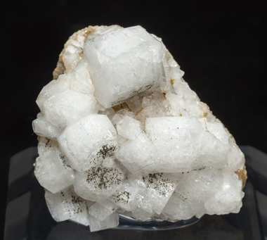 Harmotome with Calcite.