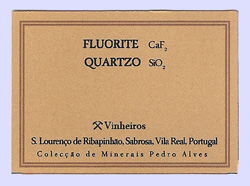 Fluorita con Cuarzo y Moscovita