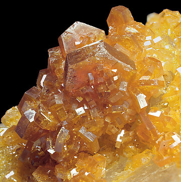 Mimetite with Calcite. 