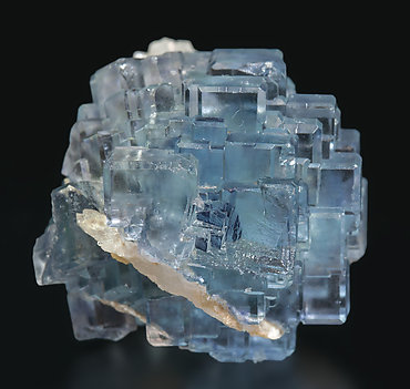 Fluorite with Quartz. Top