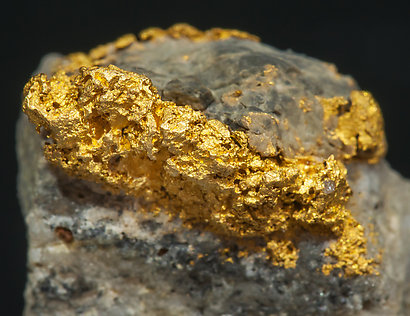 Gold on Quartz. 