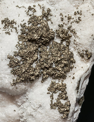 Pyrite with Calcite-Dolomite. 